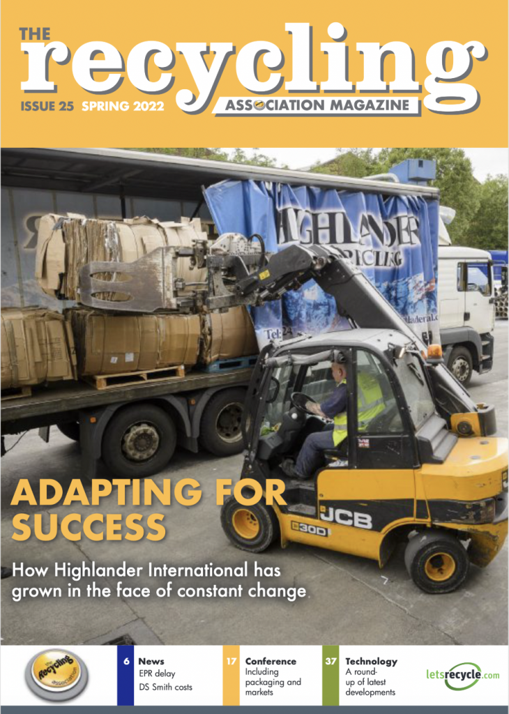Recycling - Issue 25 Spring 2022